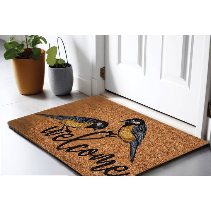 Abbott - Wholesale Door Mat - Bird Welcome Doormat-18x30"L-32722