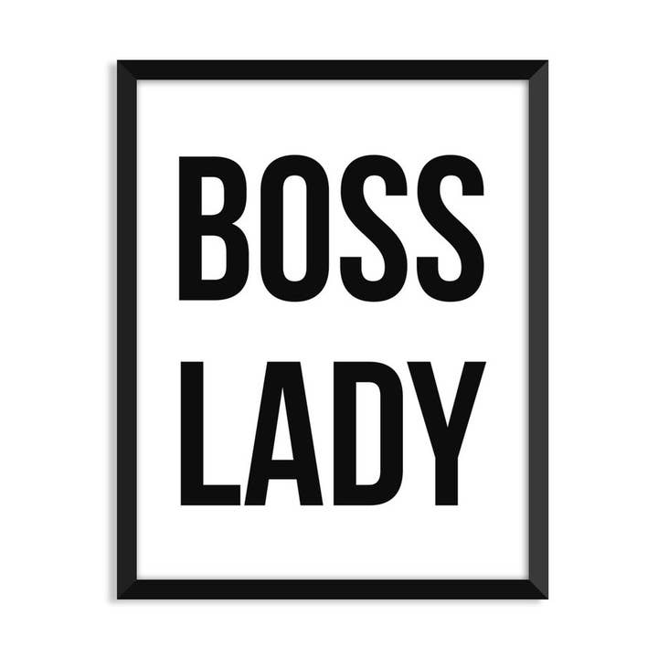 Boss Lady - Unframed Art Print for wholesale by Serif