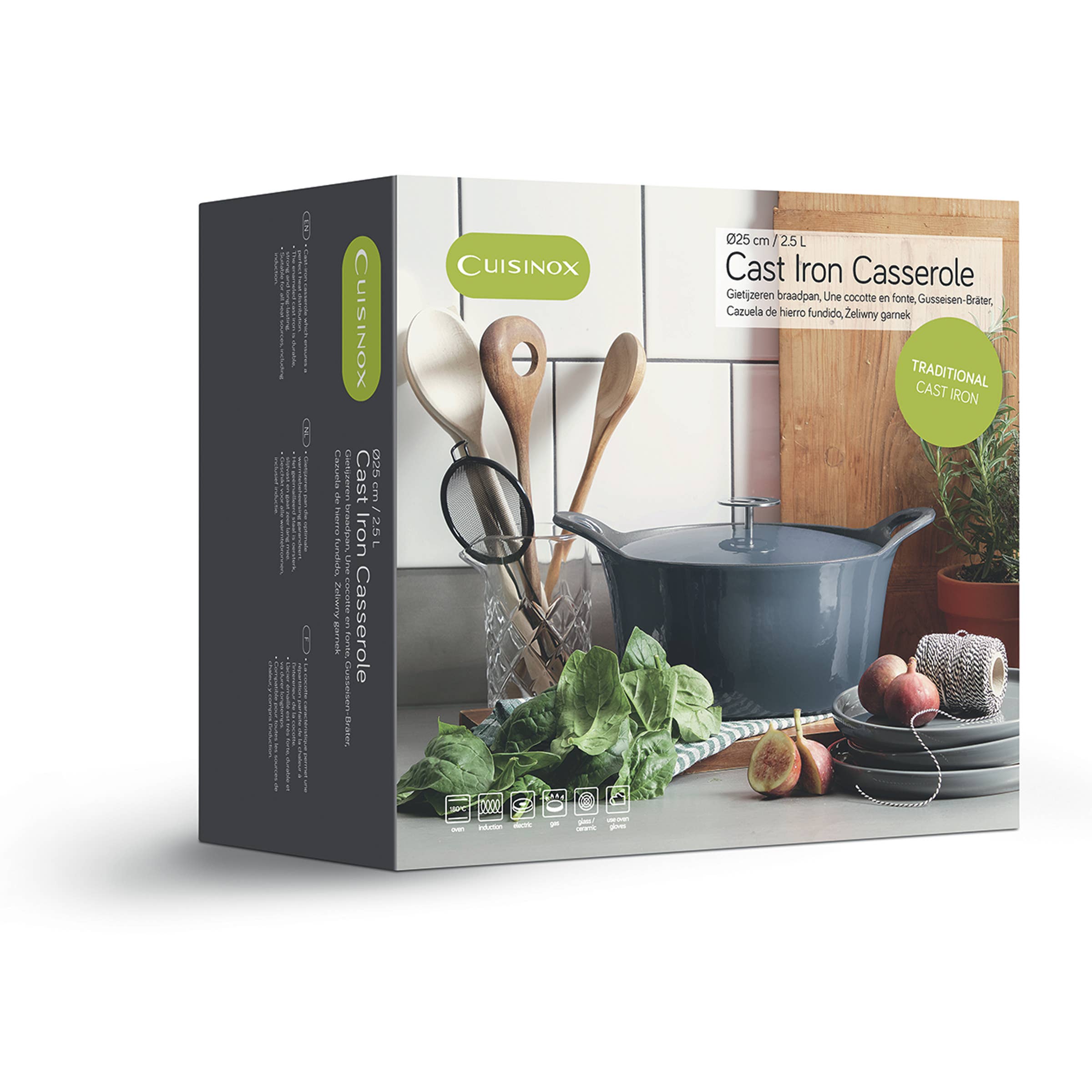 Amefa Couzon - Wholesale Cooking Pot - VOLCAN Enamelled Cast Iron Casserole Dish with Lid7