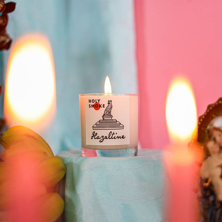 Hazeltine Scent Company - Wholesale Jar/Filled Candle - HOLY SMOKE SCENTED CANDLE2