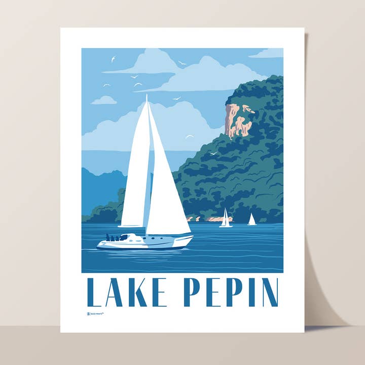 Bozz Prints - Wholesale Art Print - Lake Pepin Print2