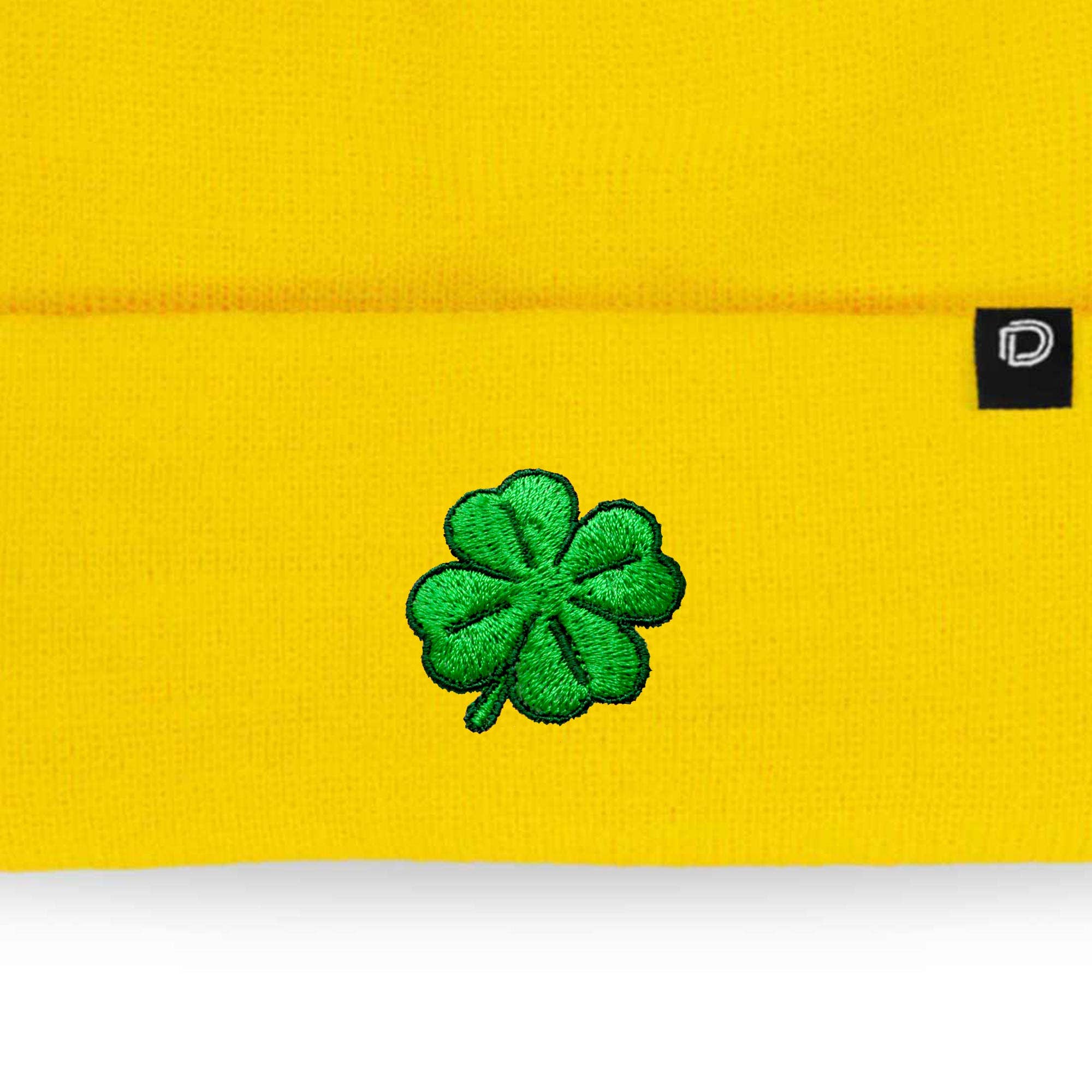 Dalix - Wholesale Beanie - Women's - Dalix Embroidered Clover Beanie Cap Cuffed Knit Hat Women81