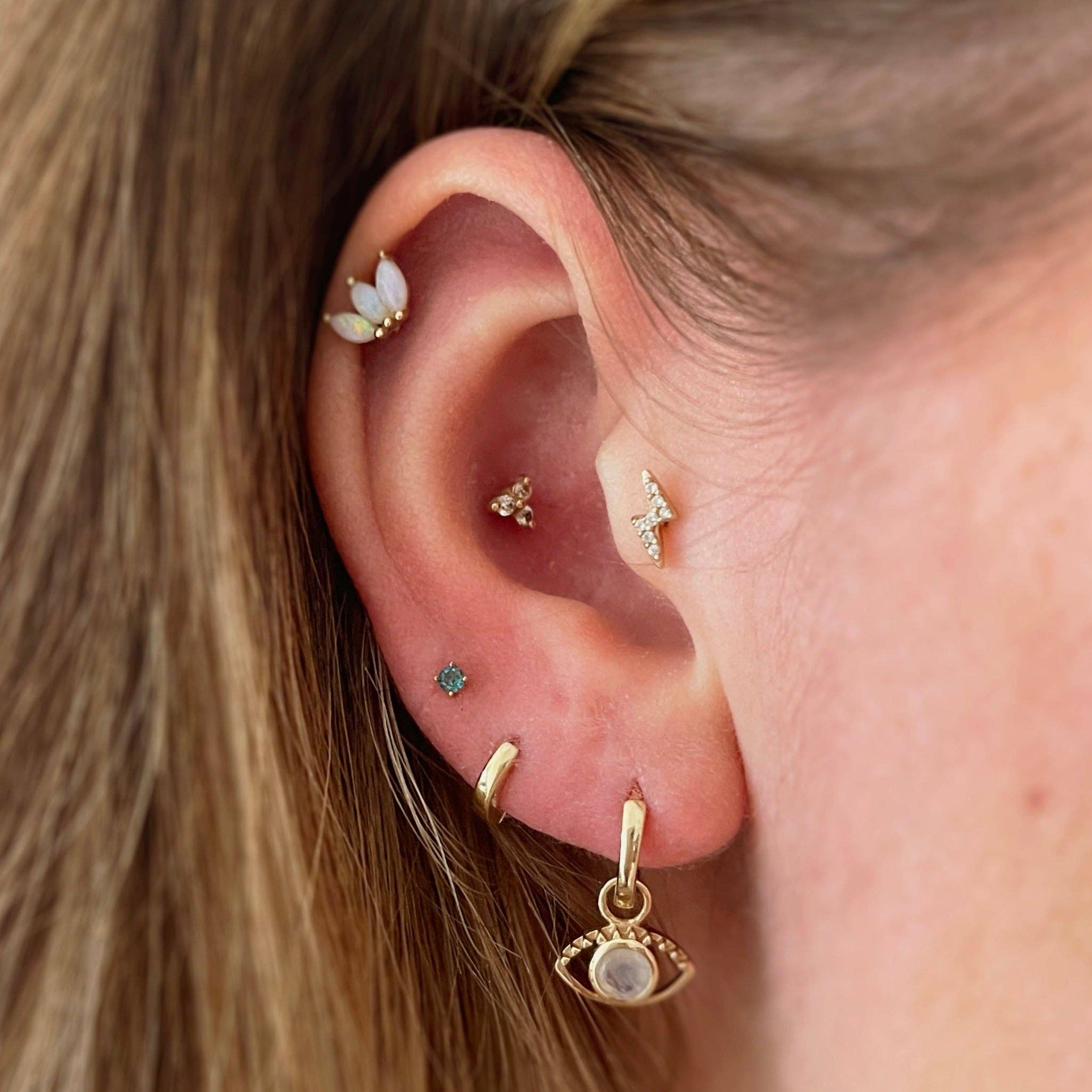 ZOHREH - Wholesale Huggie Earrings - Huggie Hoop Earring 9k Gold3