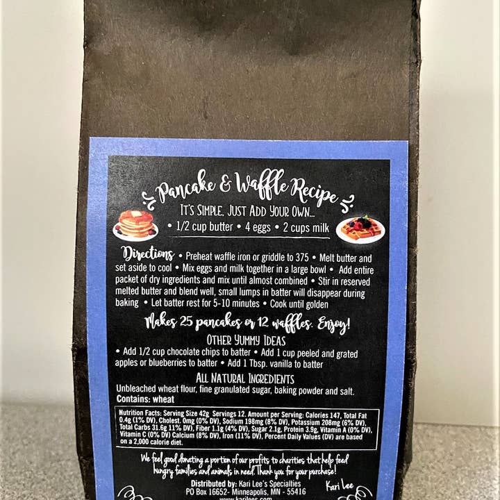 Kari Lee's Specialties - Wholesale Pancake Mix - Pancake & Waffle Mix1