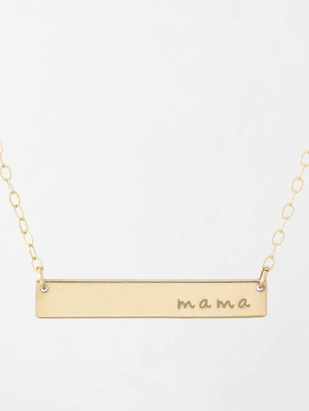 Mama Classic Bar Collar para venta al por mayor de Everly Made