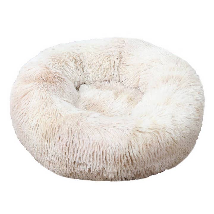 PAWPAWwholesale - Wholesale Pet Bed - Cat/Dog - Fluffy Donut Cat Bed – Plush & Cozy Pet Cushion_CWMM527938