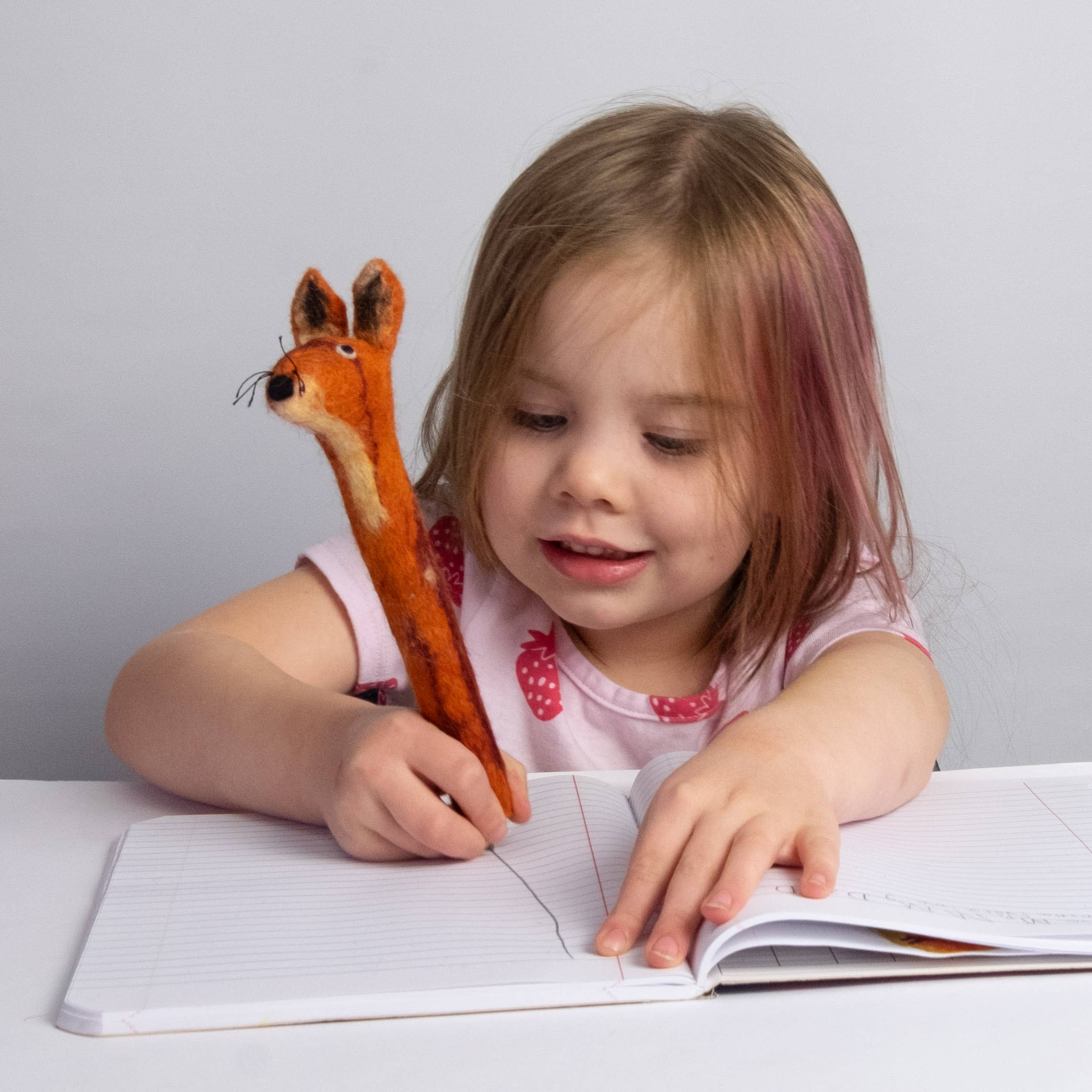 The Winding Road – Engroshandel Blyantstop - Børn – Blyant Topper - Fox1