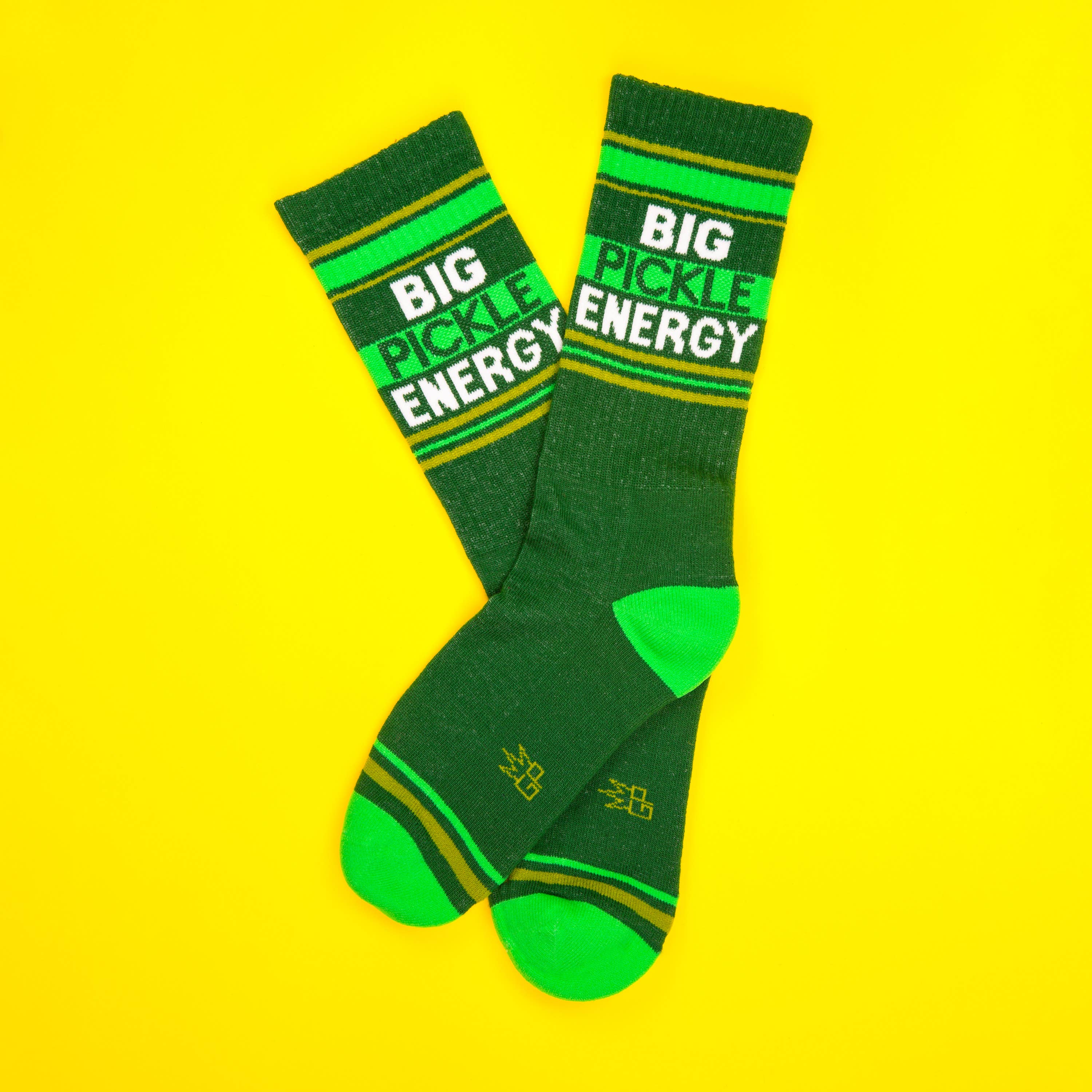 Gumball Poodle - Wholesale Socks - Unisex - Big Pickle Energy Gym Crew Socks1