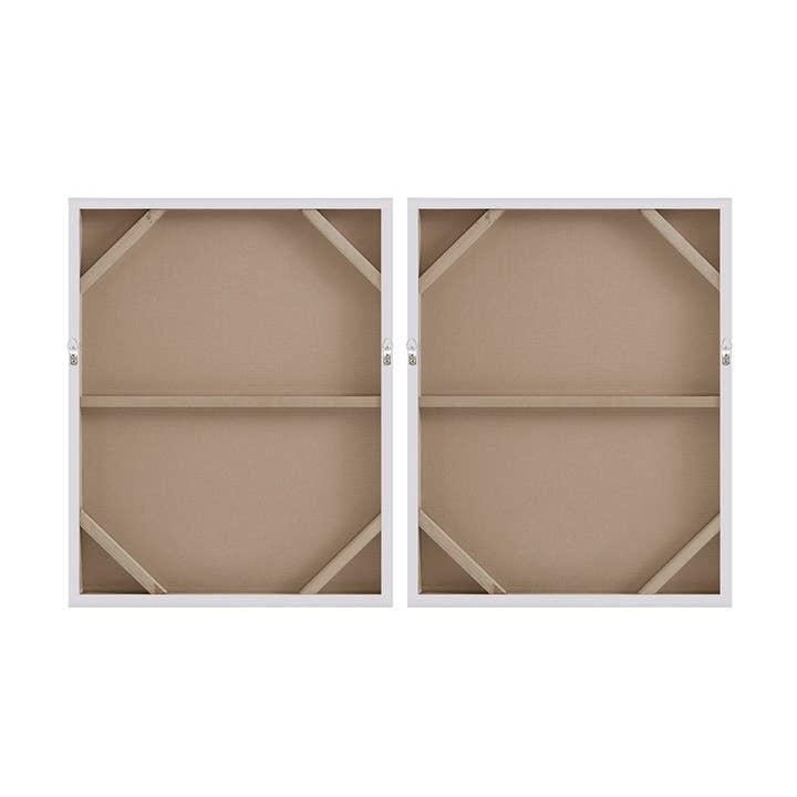 Olliix - Wholesale Gallery Wall Set - Hand-Brushed Real Stones 2-Piece Abstract Art Wall Decor4