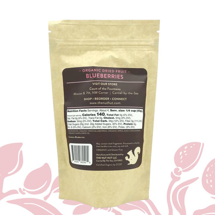 The Nut Hut - Wholesale Dried/Dehydrated Fruit - Organic Dried Blueberries3