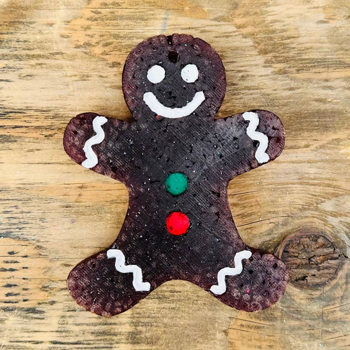 Christmas Gingerbread Man Car Freshie for wholesale by Southern Creek Wholesale