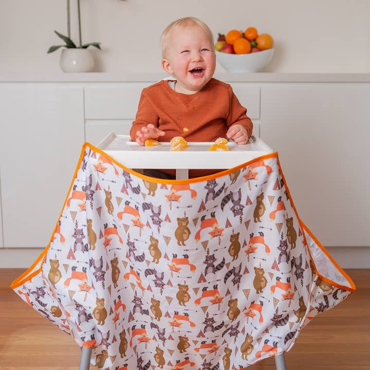 Mumma's Little Helpers - Wholesale Highchair –Baby - High Chair Food Catcher - Wildlife Tribe15