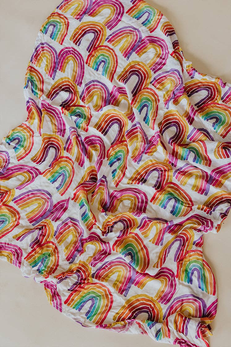 Wings Hawaii - Wholesale Swaddle - Baby - Baby Swaddle - Rainbows1