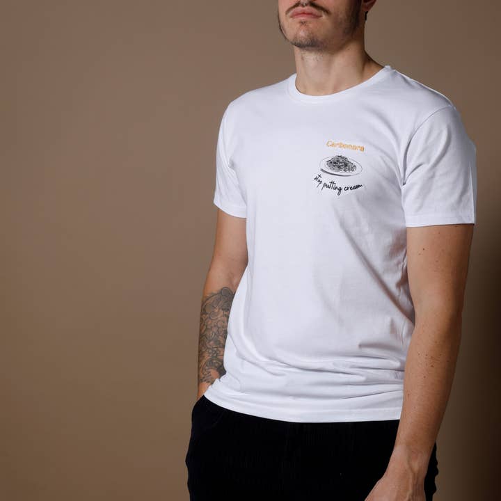 LOGO CARBONARA - HOMME pour la vente par Italian Food Culture Club