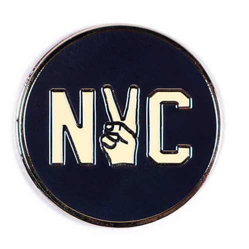 NYC Enamel Pin for wholesale by Oxford Pennant