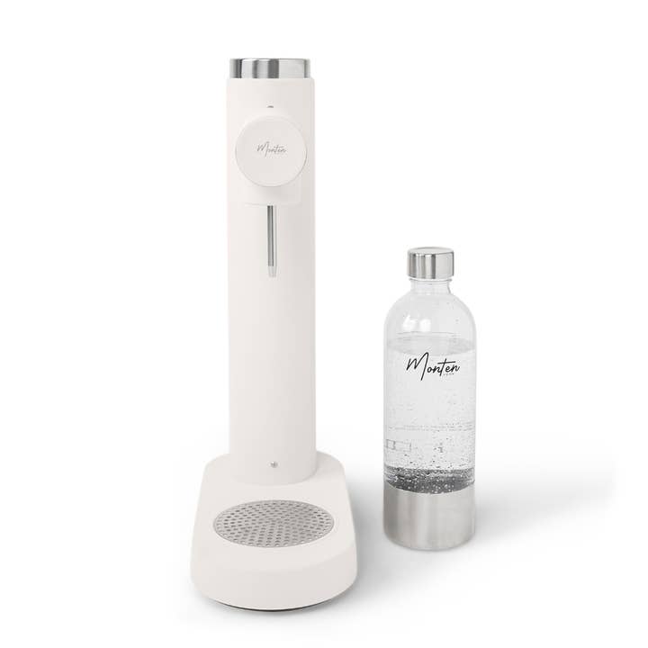 Monten soda - Wholesale Kitchen appliance - White Steel Soda Maker4