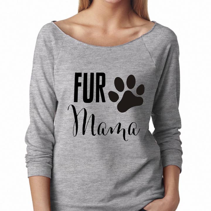 Fur mama shirt| Dog mom shirt| Dog lover shirt| Dog lover gift| Gift for her| Gift for Dog mom| Dogs before dudes t-shirt| Dog mama for wholesale by Ruston Rose