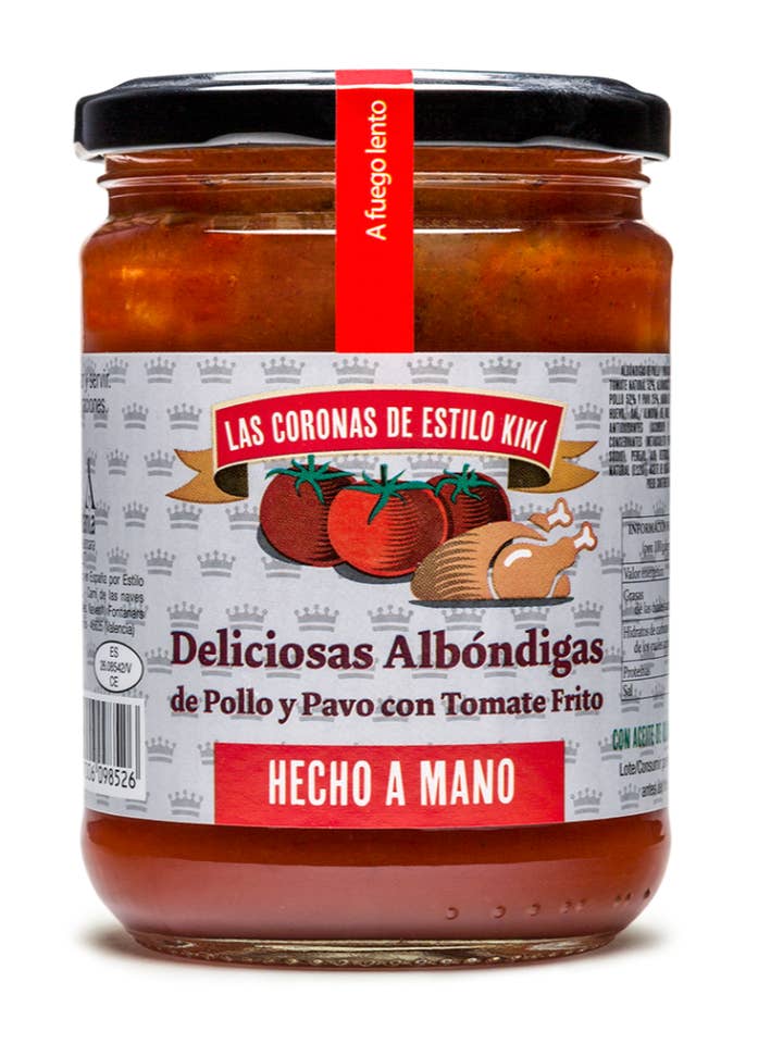 Chicken and turkey meatballs for wholesale by Estilo Kikí