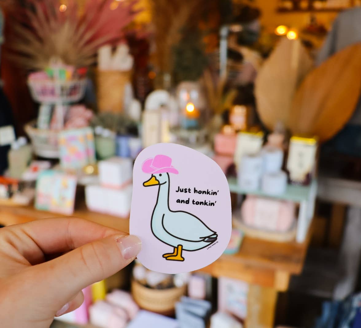 Little Viper Co - Wholesale Sticker - Just Honkin’ and Tonkin’ Sticker1