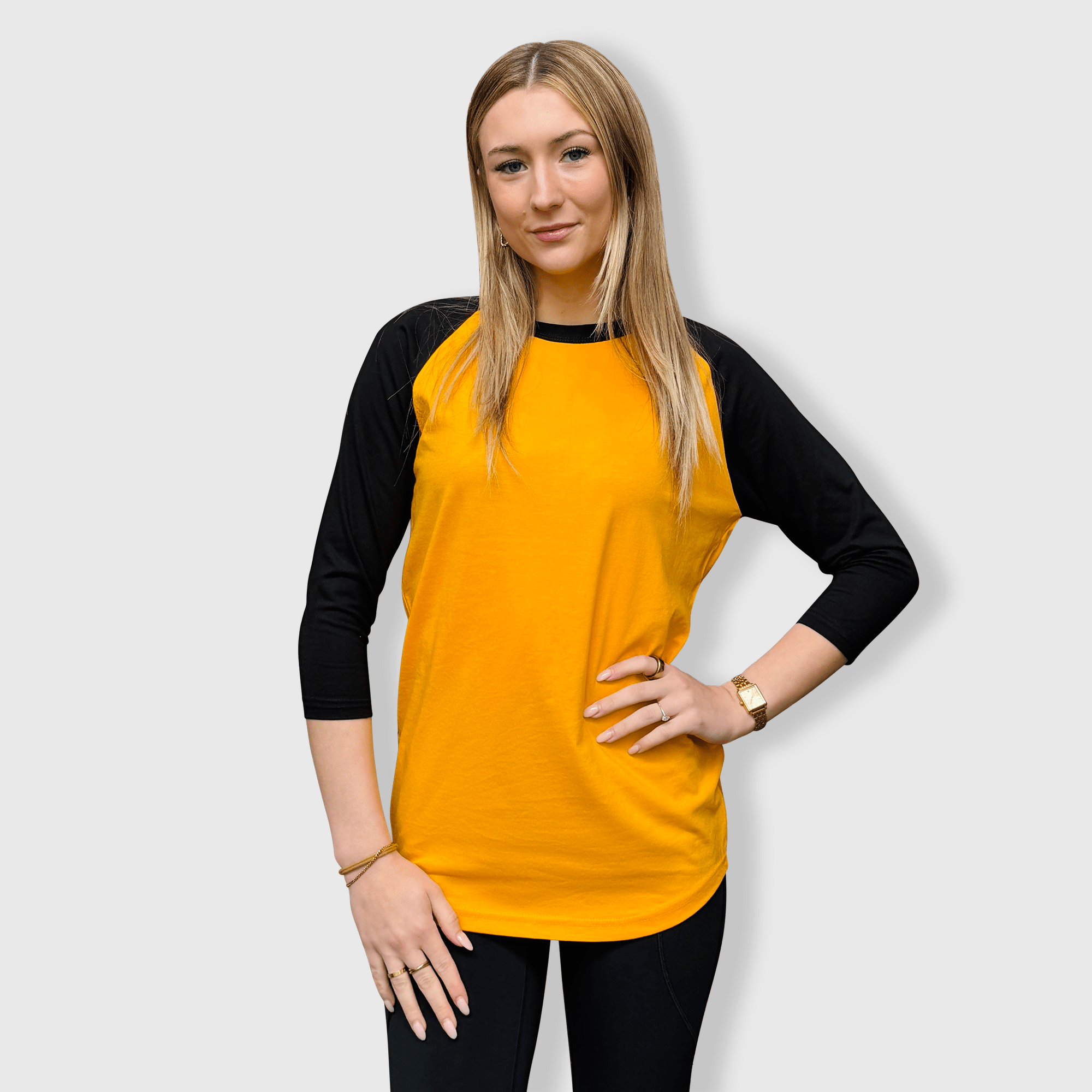 ILTEX Apparel - Vente T-shirt – femme - T-shirt de baseball adulte à manches raglan 3/4 - Plus de 35 couleurs1
