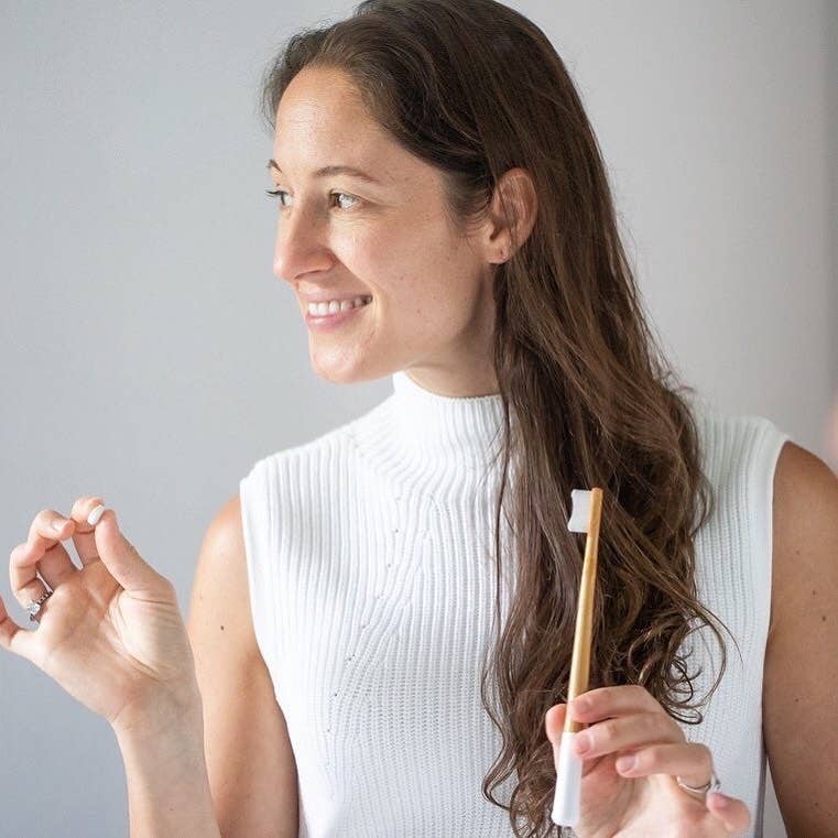 Nelson Naturals - Wholesale Toothpaste - Crush & Brush Toothpaste Tablet - MINT 60g/2.2oz2