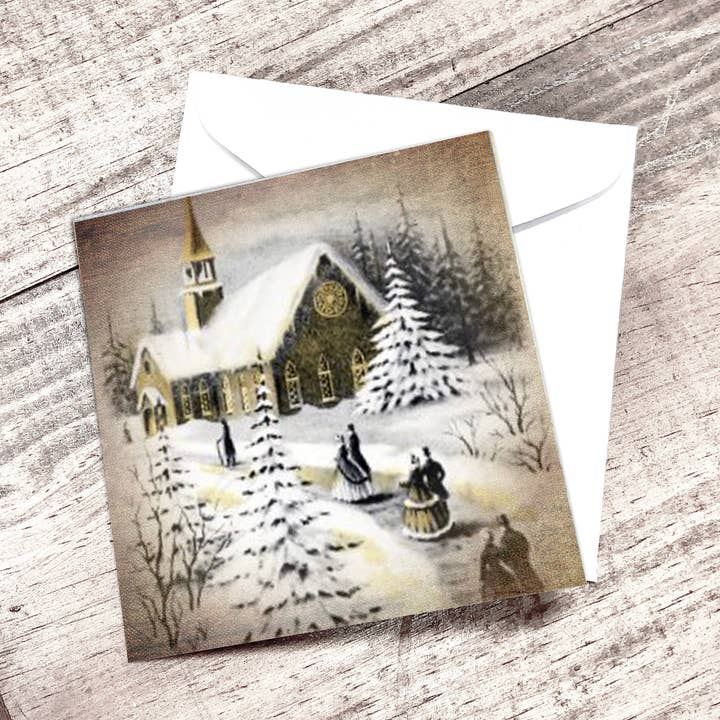Holiday Mini Card for wholesale by Yesterday's Best
