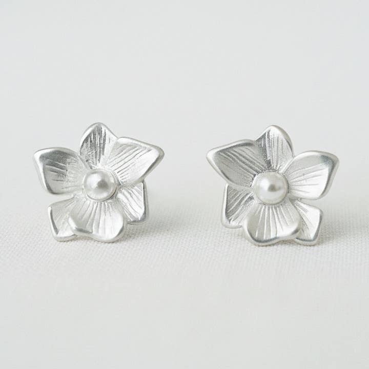 Artistic Floral Drop Earrings for wholesale by Ellemadera