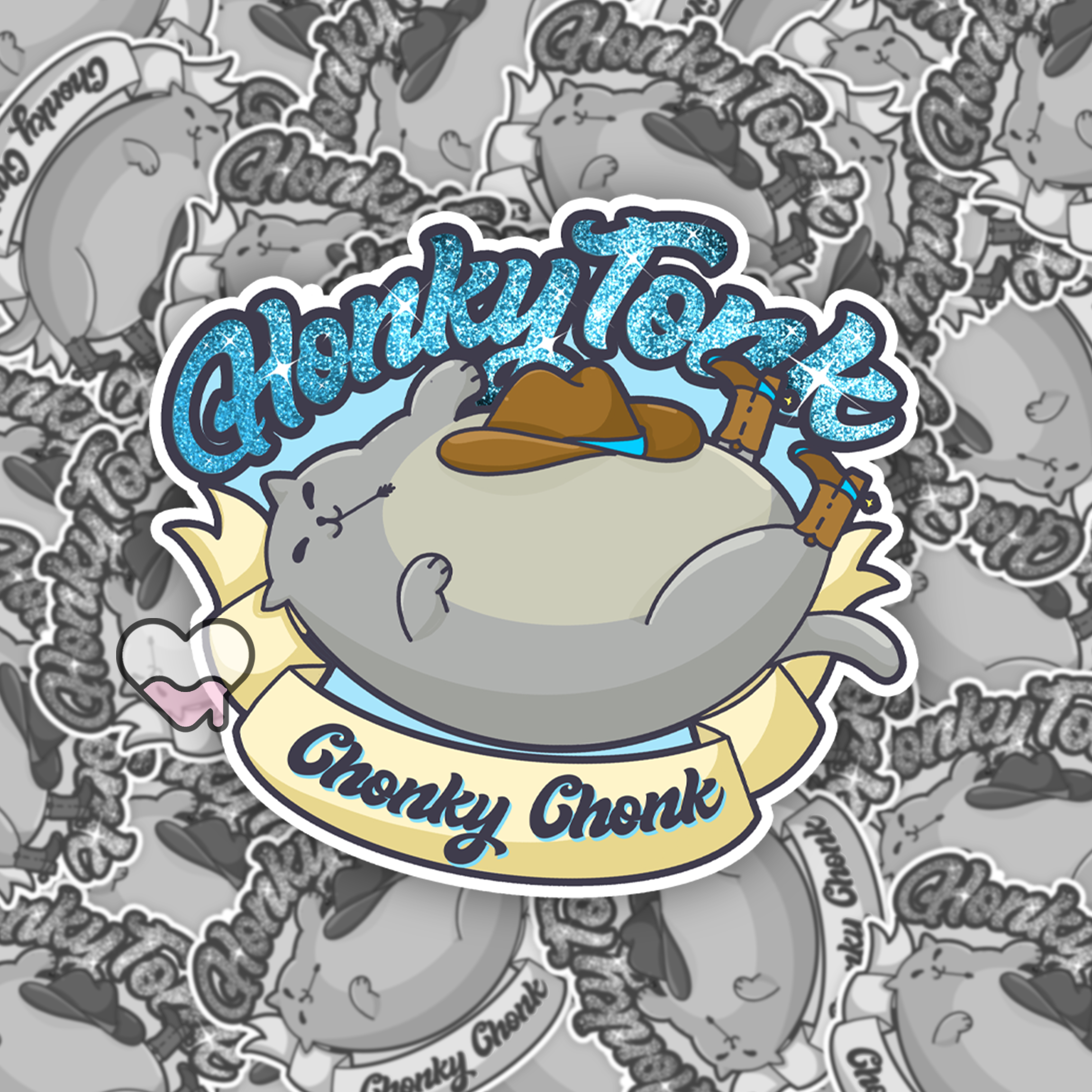 Lil Charmery - Wholesale Sticker - Honky Tonk Chonky Chonk Sticker6