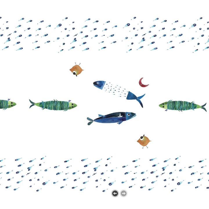 Mantel de lino «Aequor» 100% Hecho en Italia para venta al por mayor de The Napking