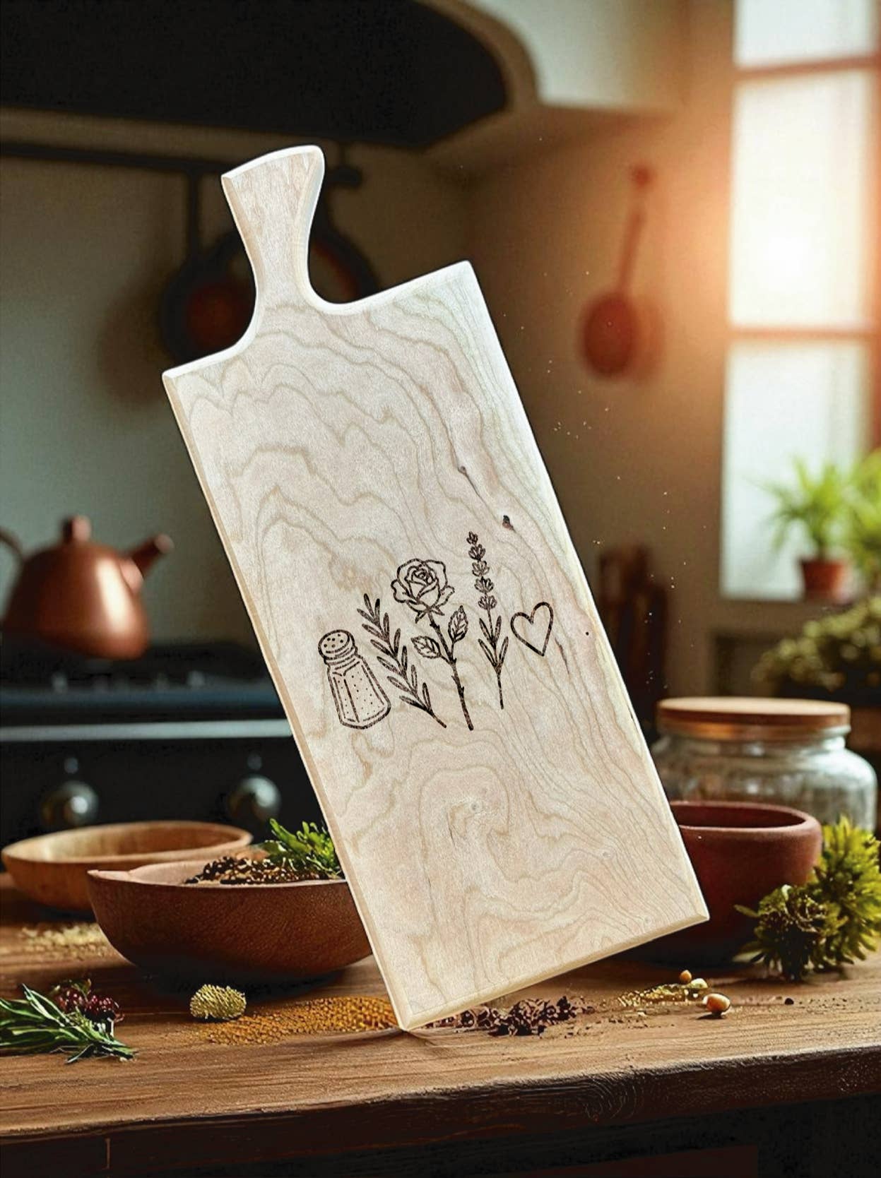 Third Eye Creation Company – Großhandel Schneidebretter – Hexenhafter Schneidebrett – Gemütliche Küche – Magische Inspiration