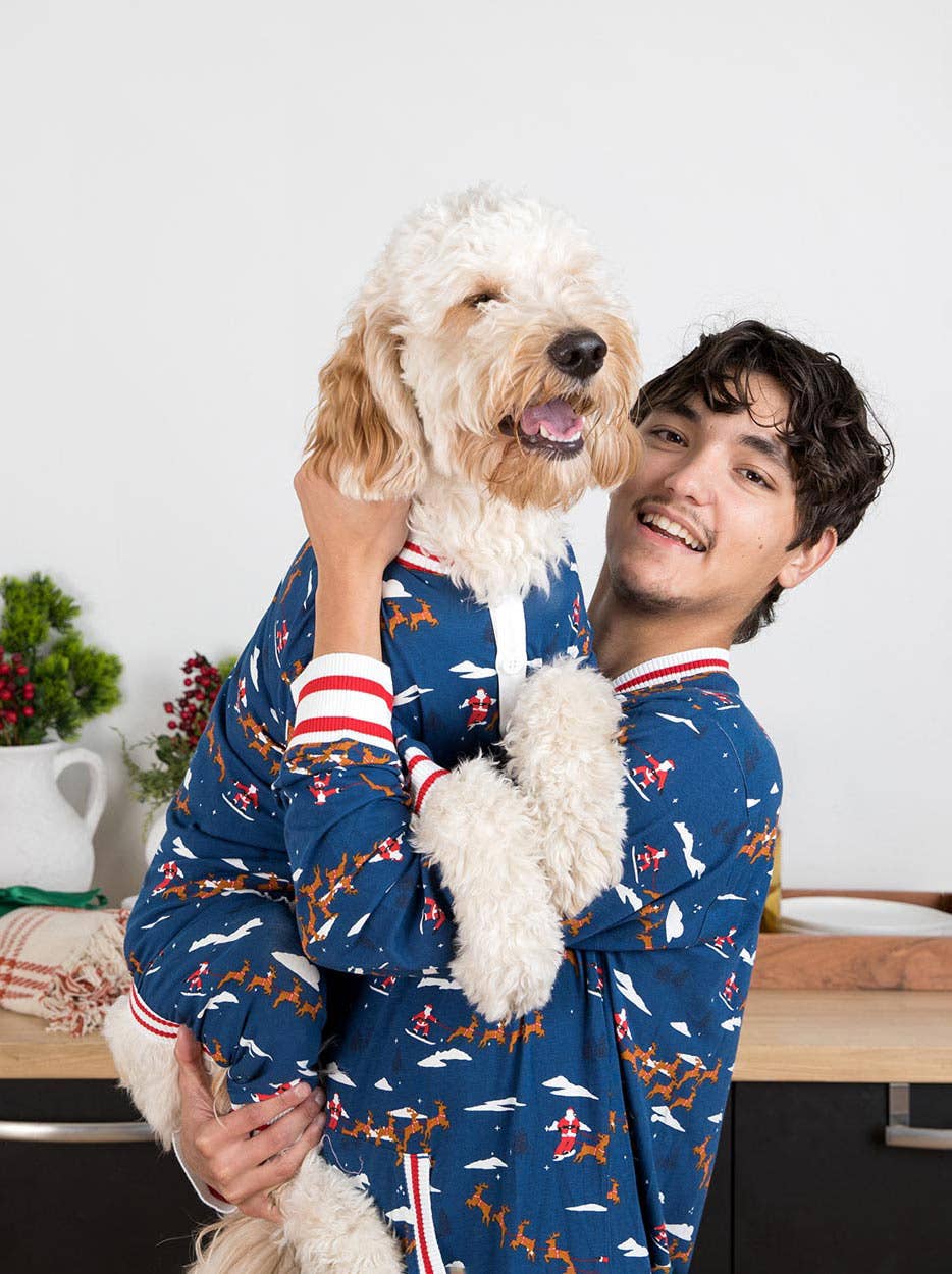 Good Thomas – wholesale Sleepwear set – men's – Santa Sleighs Pajama (Dog & Kid Sizes Only)0