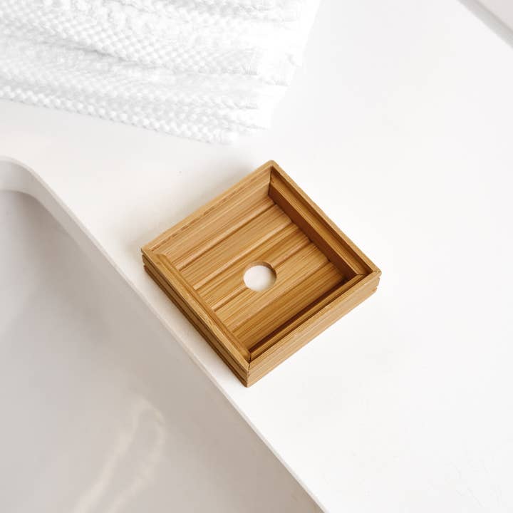 Bamboo Switch - Wholesale Bath Soap Dish - Bamboo Soap Bar Holder1