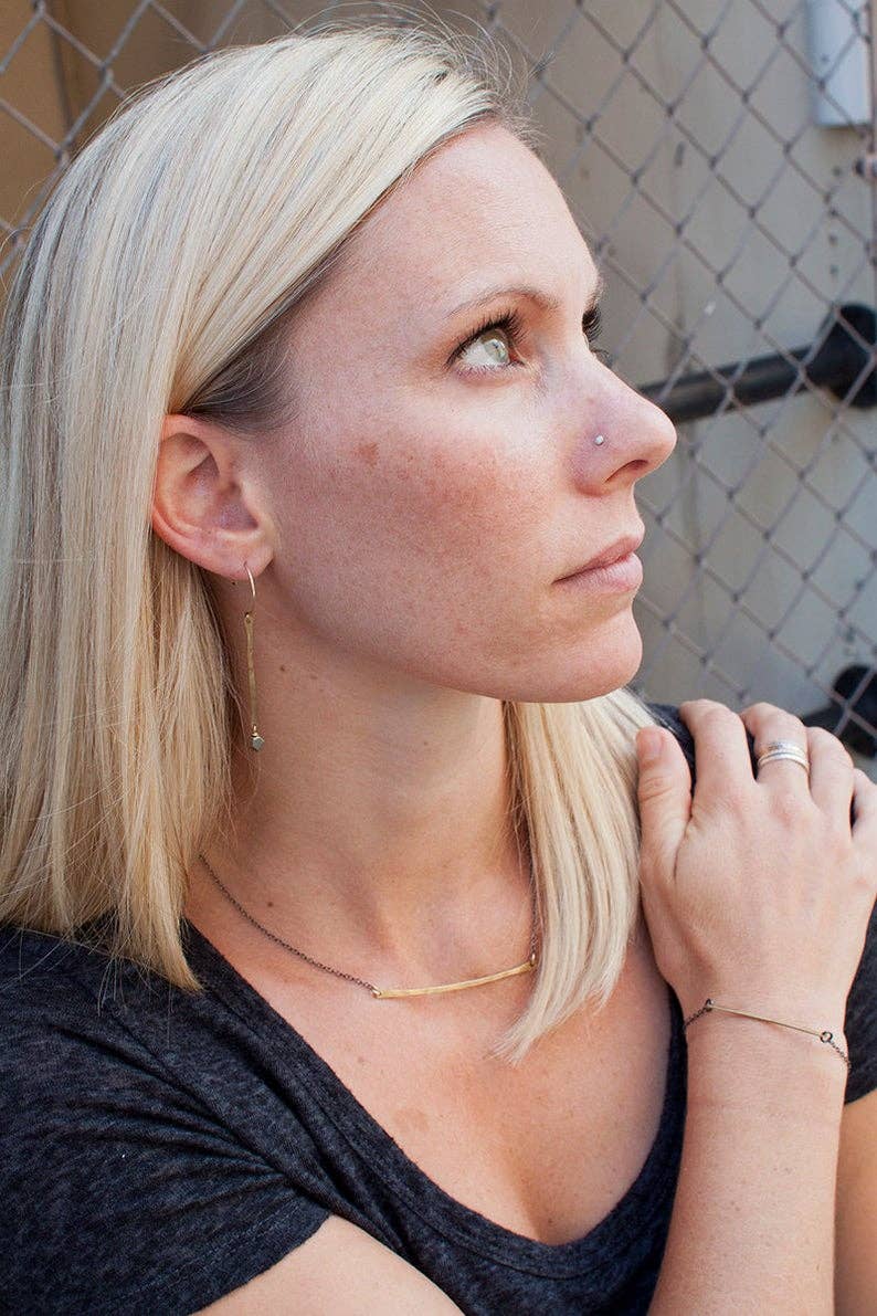 Tumbleweed Shop and Studio LLC – Engroshandel Halskæde med vedhæng – Enkelt Bar halskæde1