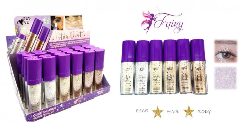 LS GROUP - Vente Paillettes pour cheveux - Paillettes poudre de fée maquillage cheveux corps visage0