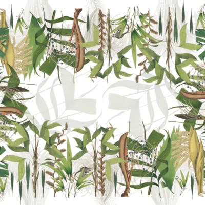 Nappes en lin Palmier 100% Fabriqué en Italie pour la vente par The Napking