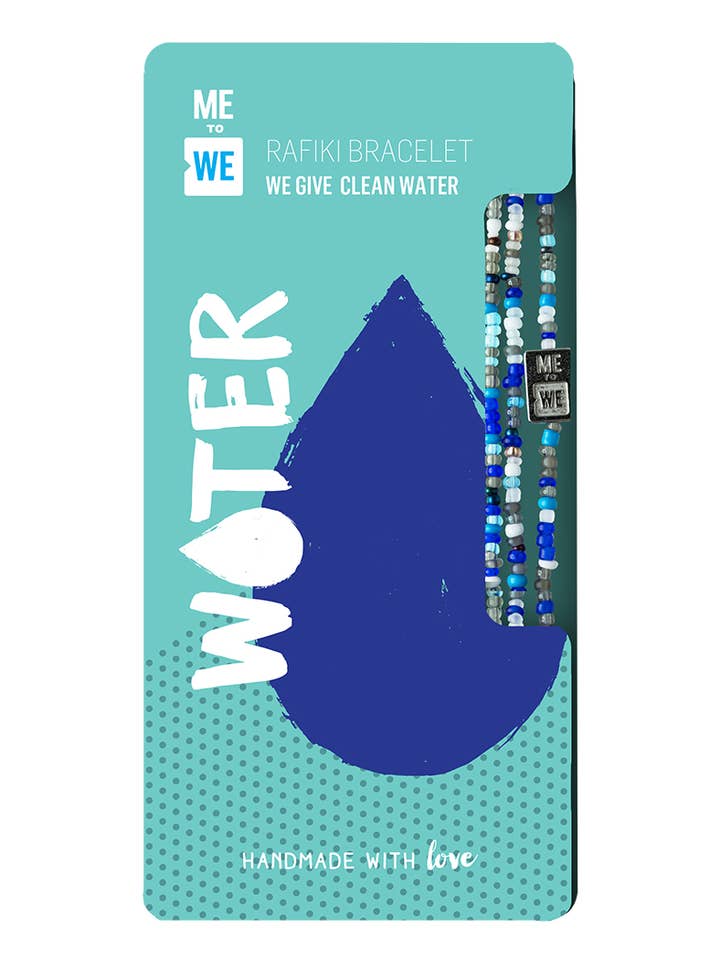 Bracciale Rafiki Make an Impact - Acqua per la vendita all'ingrosso da parte di ME to WE