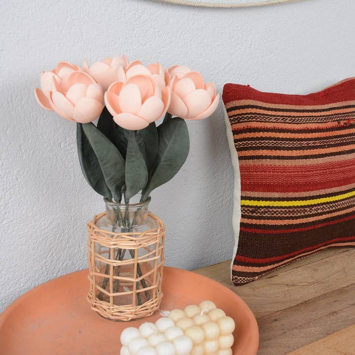 Boho Turkish Kilim Throw Pillow 12x12 Interior Design for wholesale by Kilim Pillow Decors