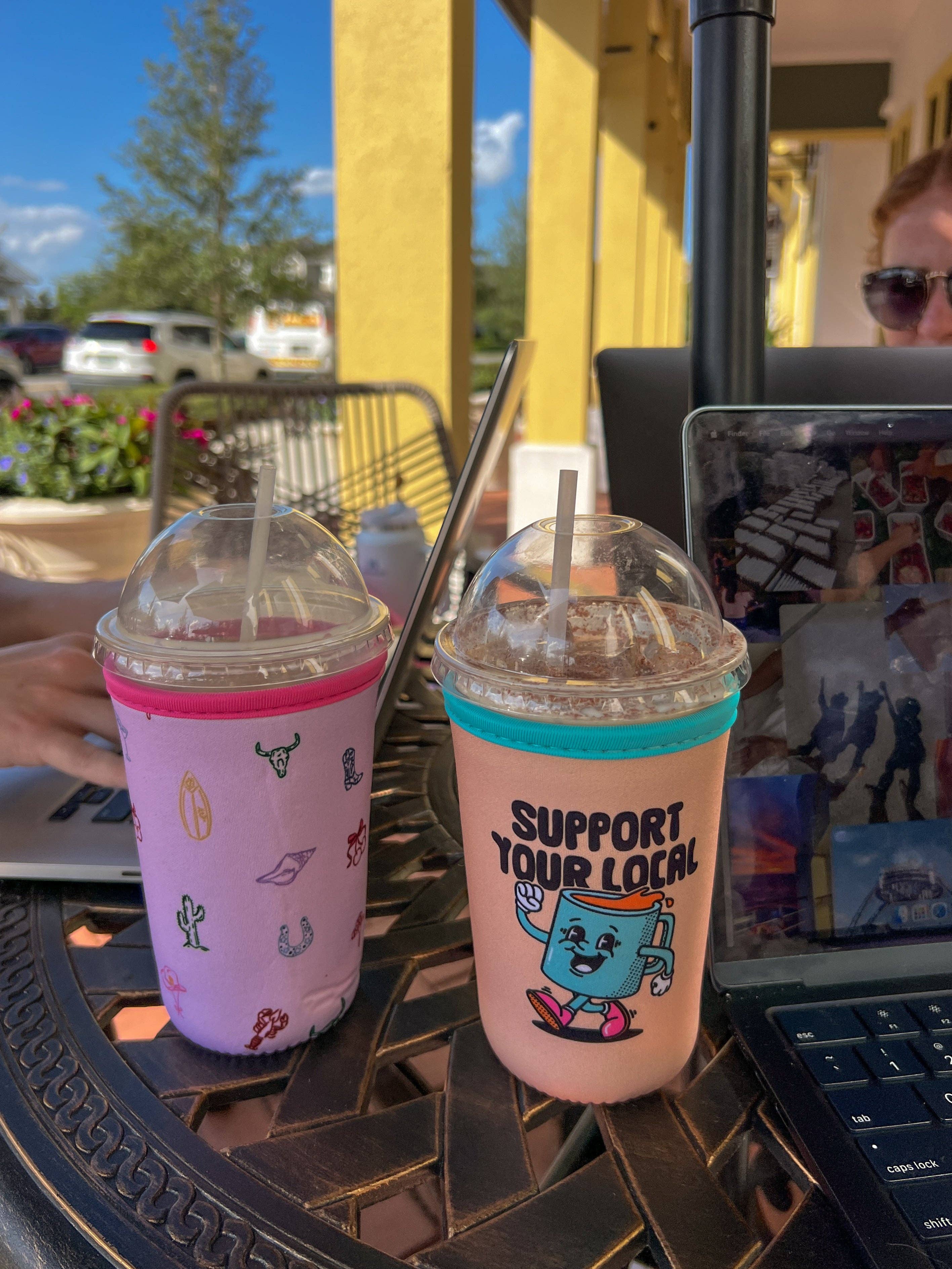 goldenstars - Wholesale Drink Huggers & Koozies - support your local cup cover4