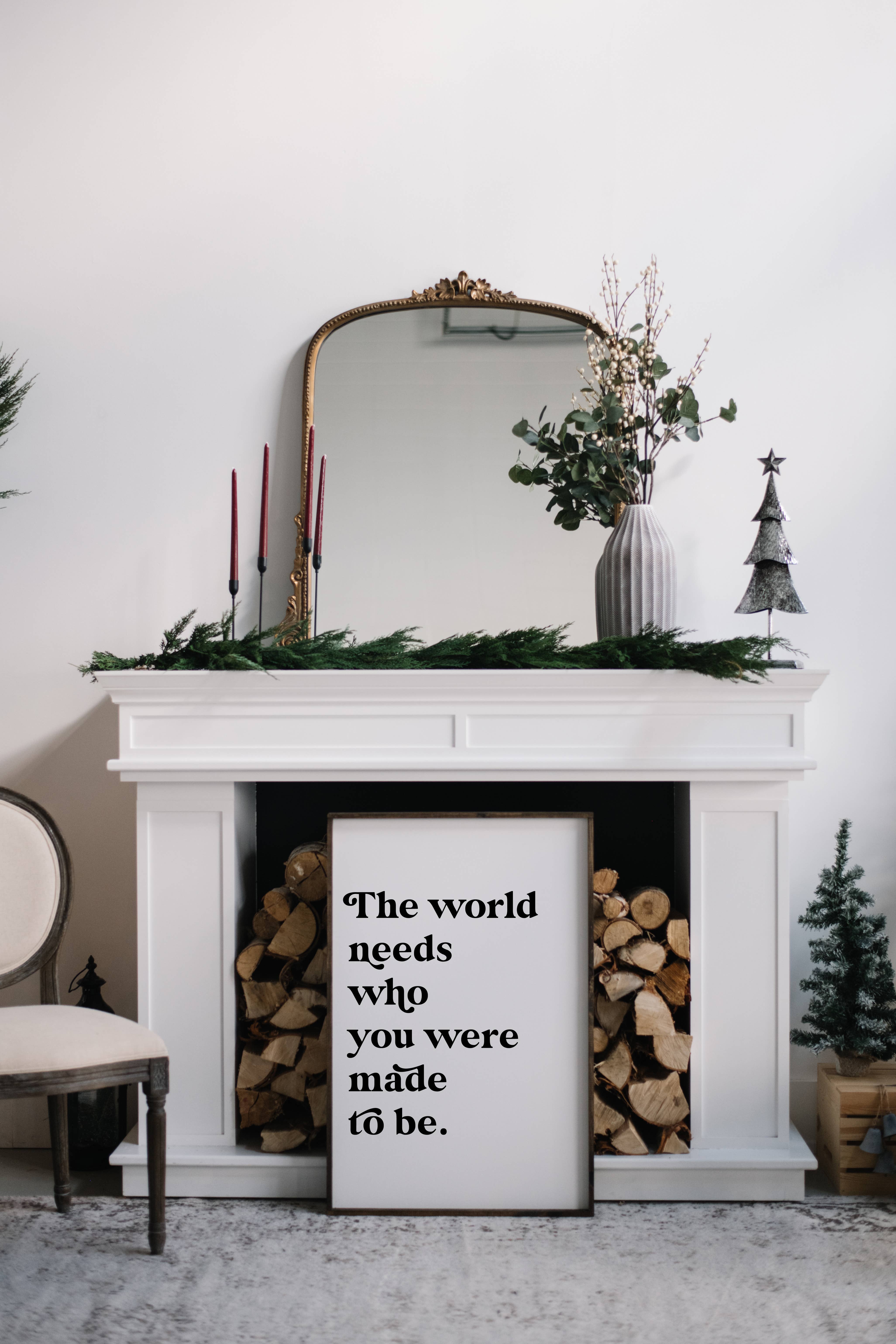 Williamraedesigns - Wholesale Art Print - The World Needs Who You Were Made To Be Framed Print3