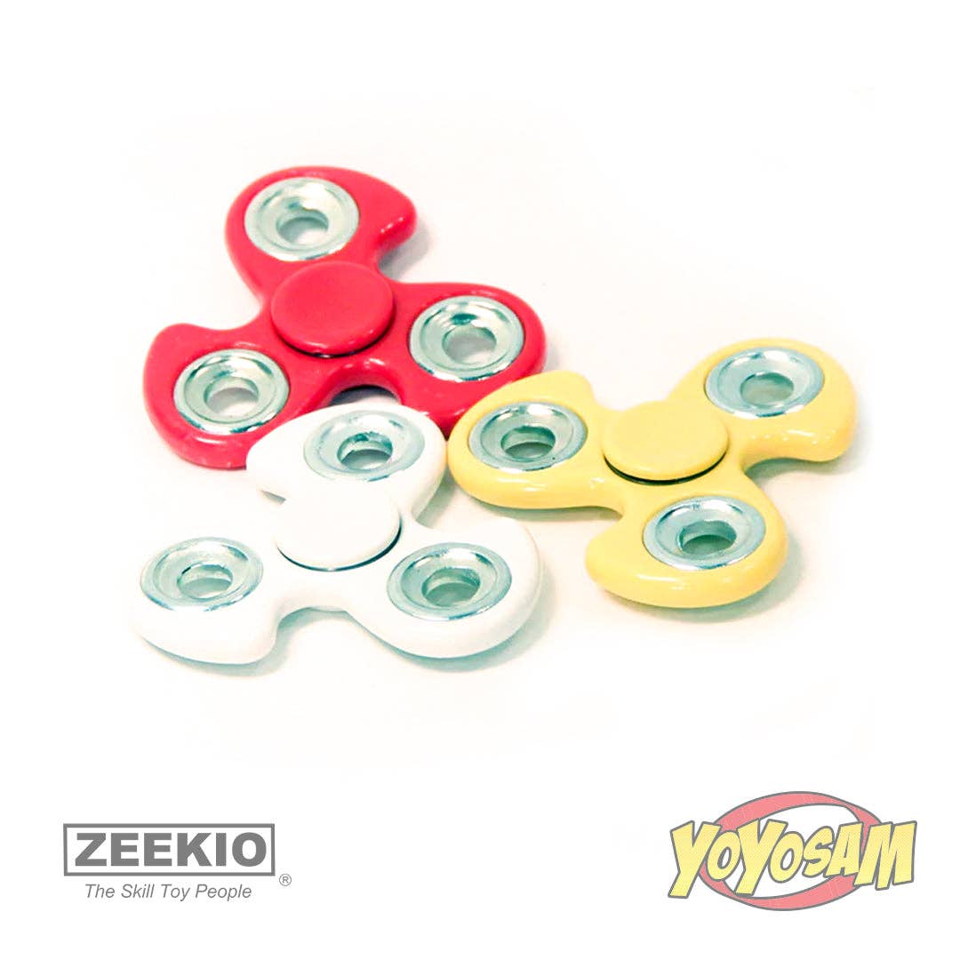 YoYoSam Wholesale – wholesale Fidget Toy - Barn – Zeekio Fanblade Hand Spinner med Hybrid Keramisk Lager (Gul)1
