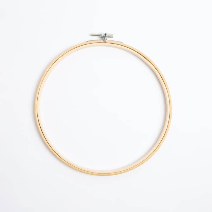 Wool Couture Company - Wholesale Embroidery/Cross Stitch Supplies - Wooden Embroidery Hoop 8 inch2