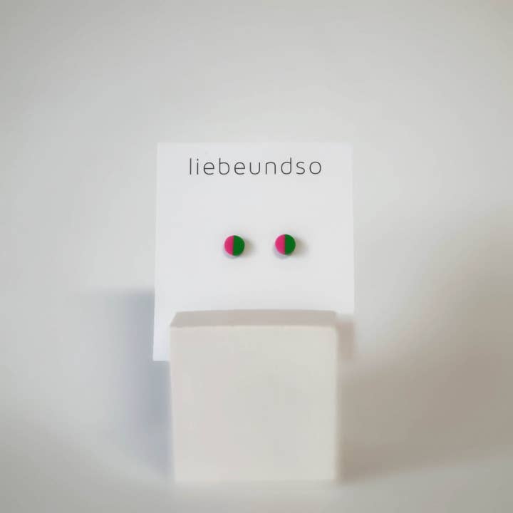 liebeundso - Wholesale Stud/Post Earrings - twice plug4