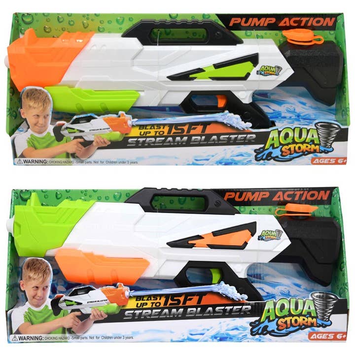 Aqua Storm H2O XStream 19" Water Gun in open Box for wholesale by Deluxe Import Trading