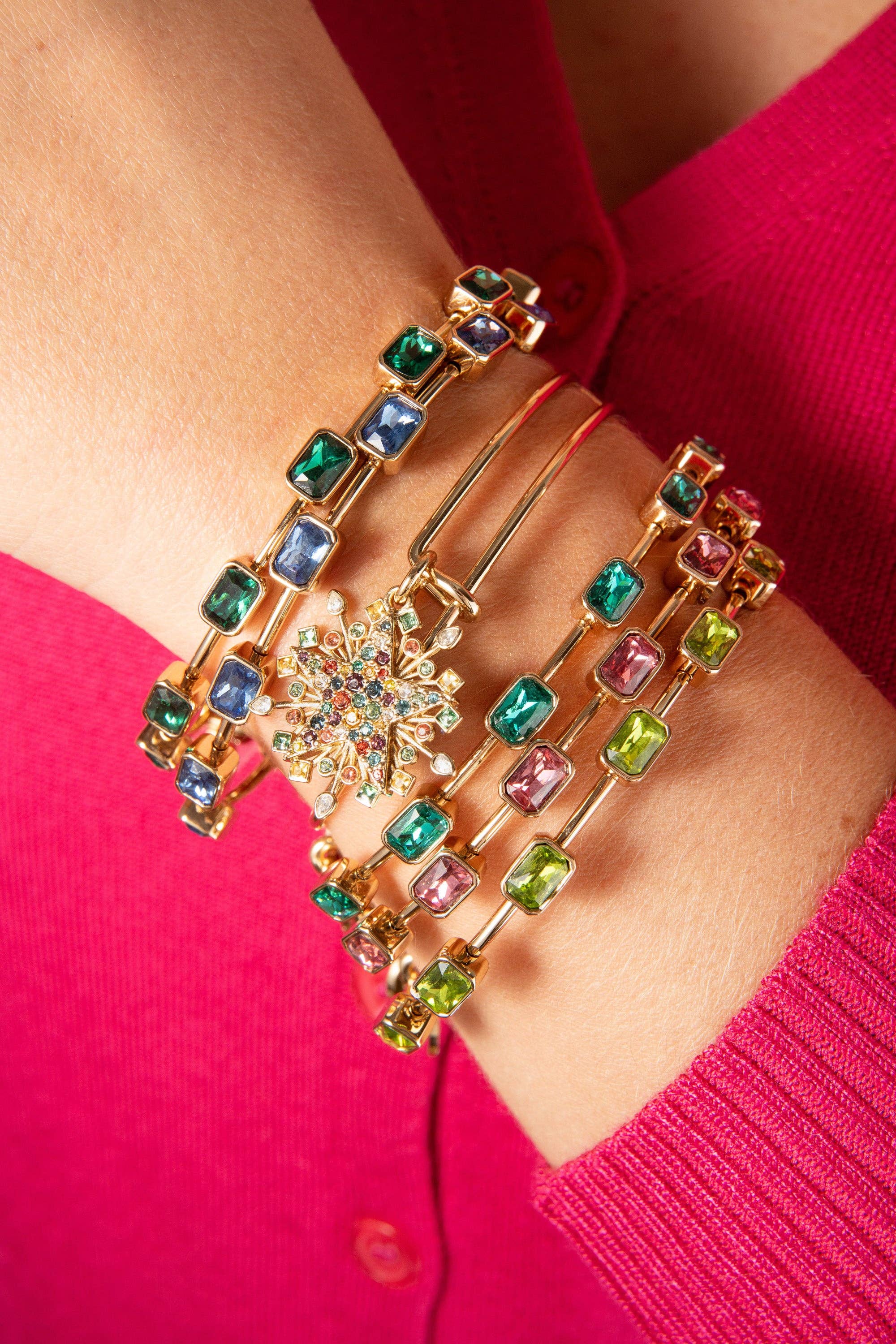 Alex and Ani - Vente Bracelet jonc - Bracelet Jonc Taille Émeraude Pierre de Naissance de Juin2