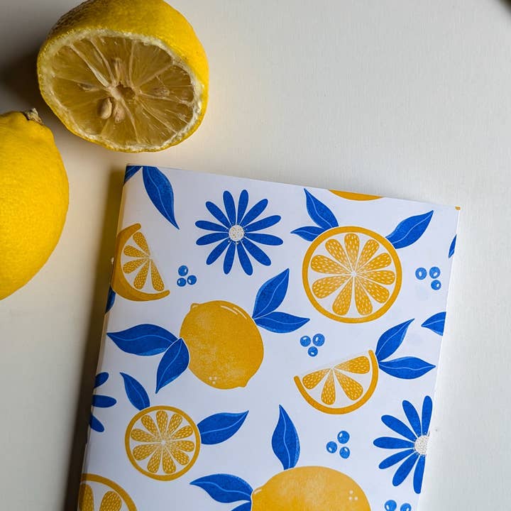 Avril & Novembre - Wholesale Notebook - A5 Notebook - Staple Binding - Lemons5