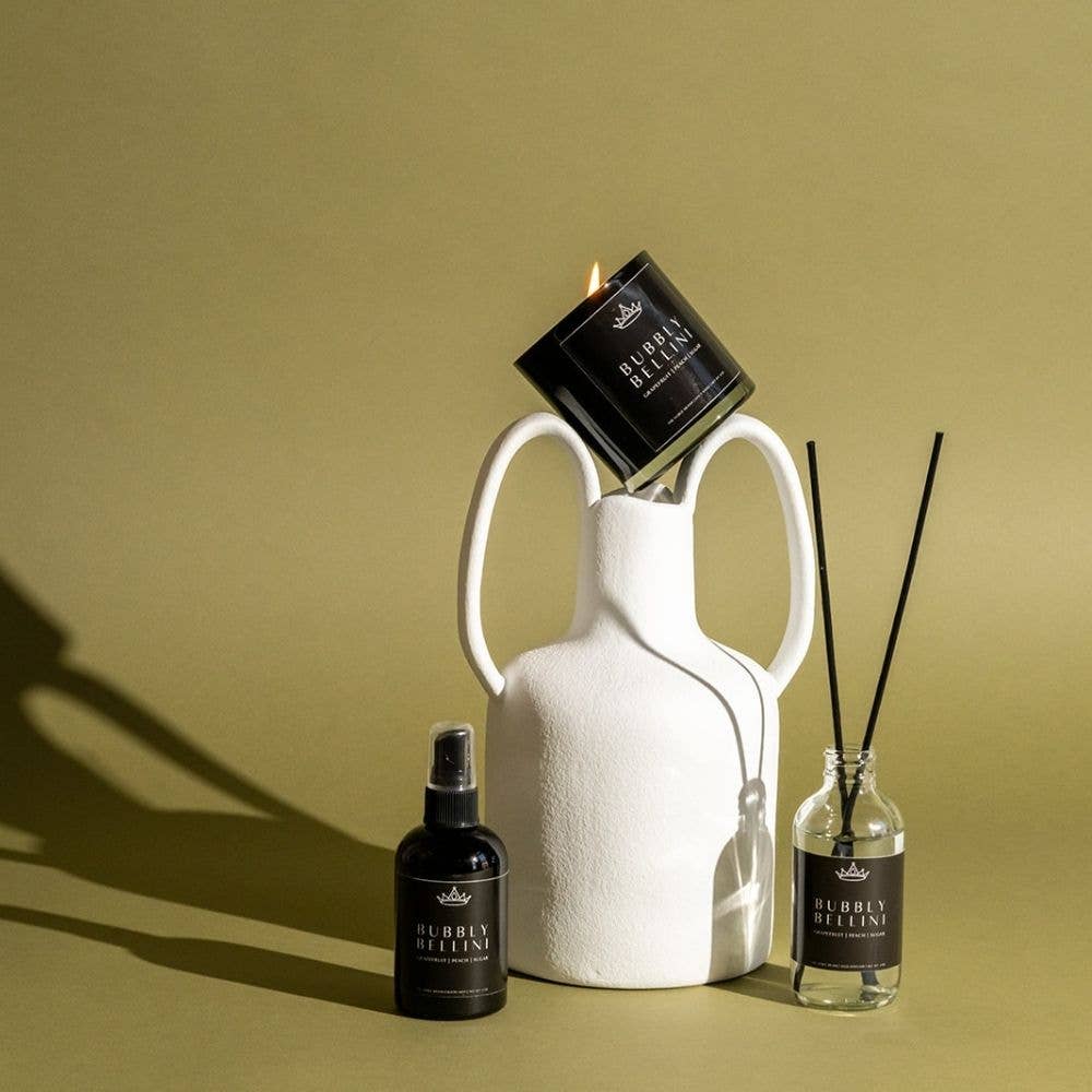 The Noble Brand - Wholesale Jar/Filled Candle - Bubbly Bellini Soy Candle3