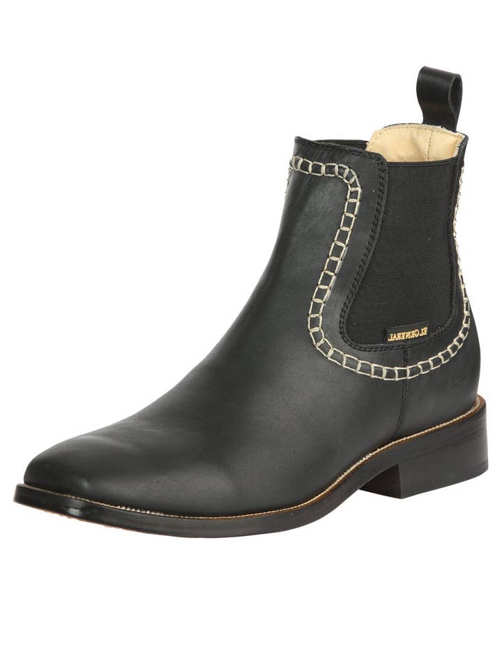 Botas de Couro Masculinas El General - Pretas 45420 por atacado de El General Western Wear