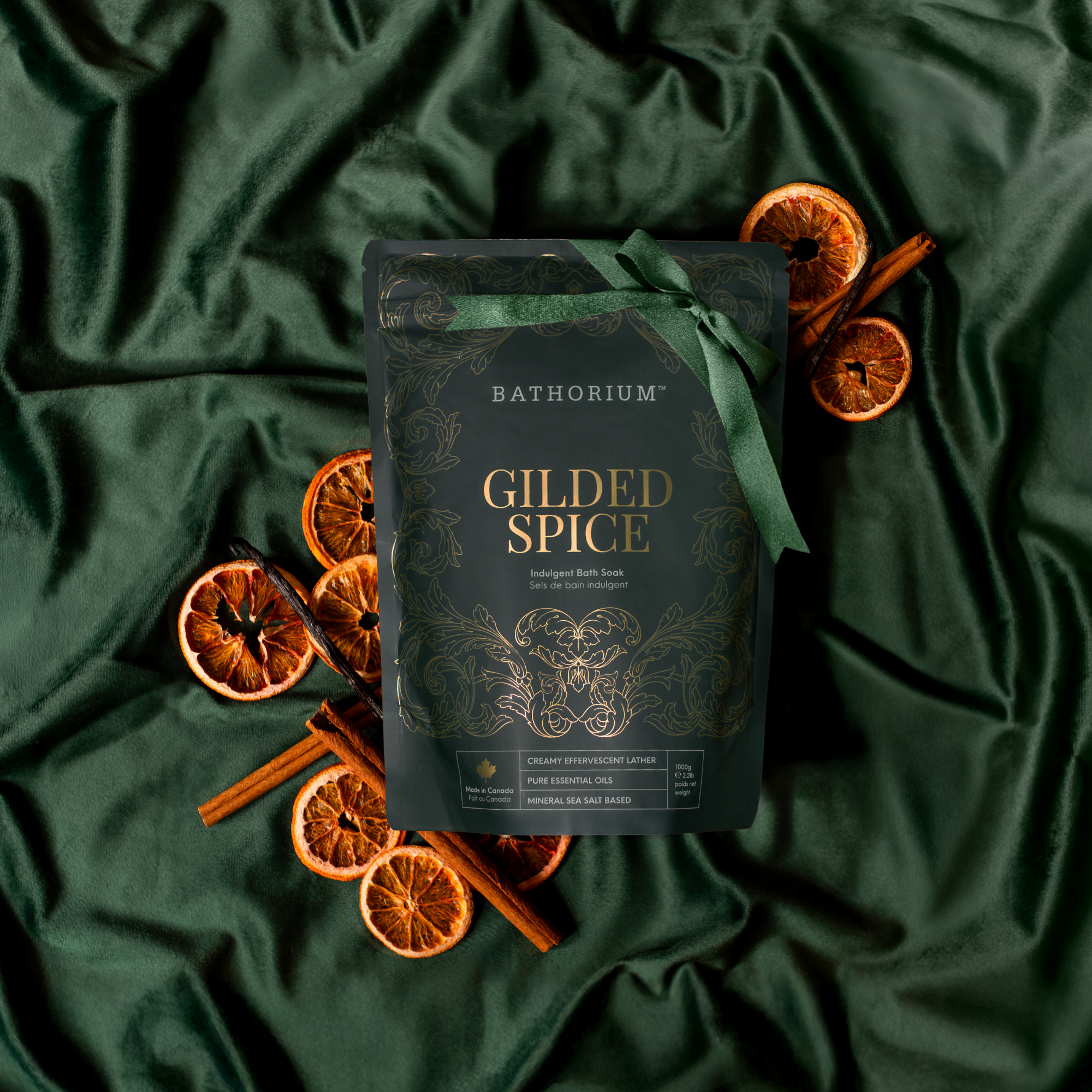 Bathorium - Wholesale Bath Soak/Milk - Gilded Spice Bath Soak1