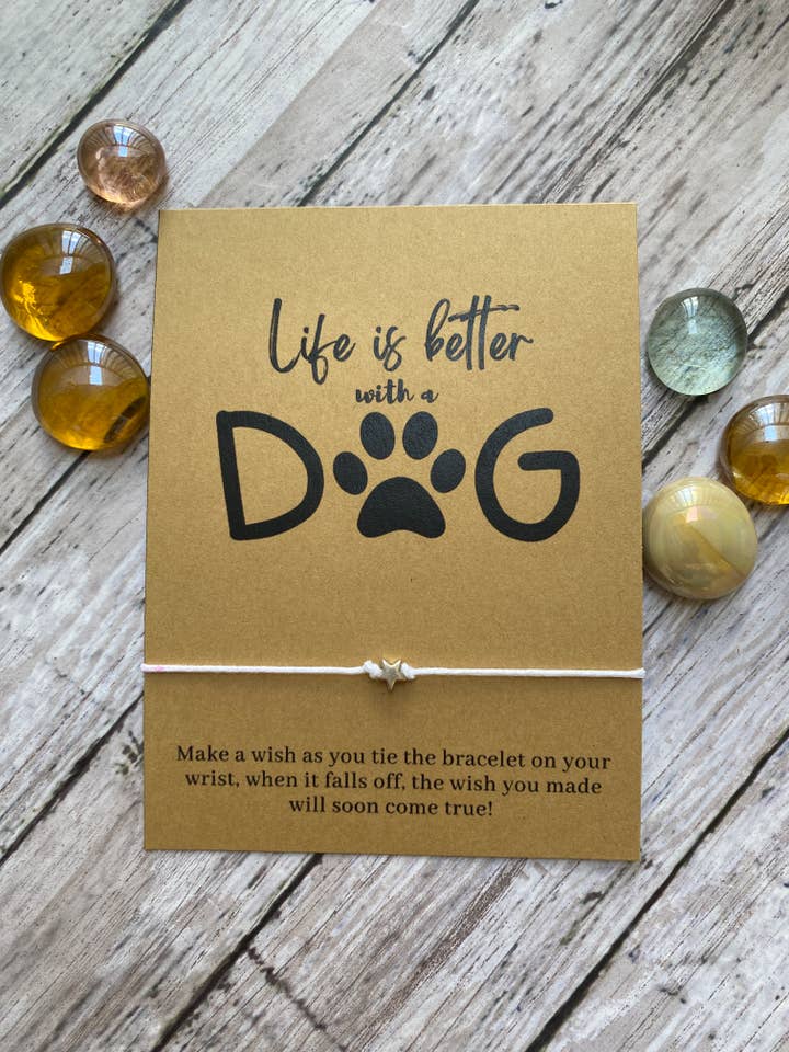Life is better with a dog for wholesale by Lillydesigncrafts