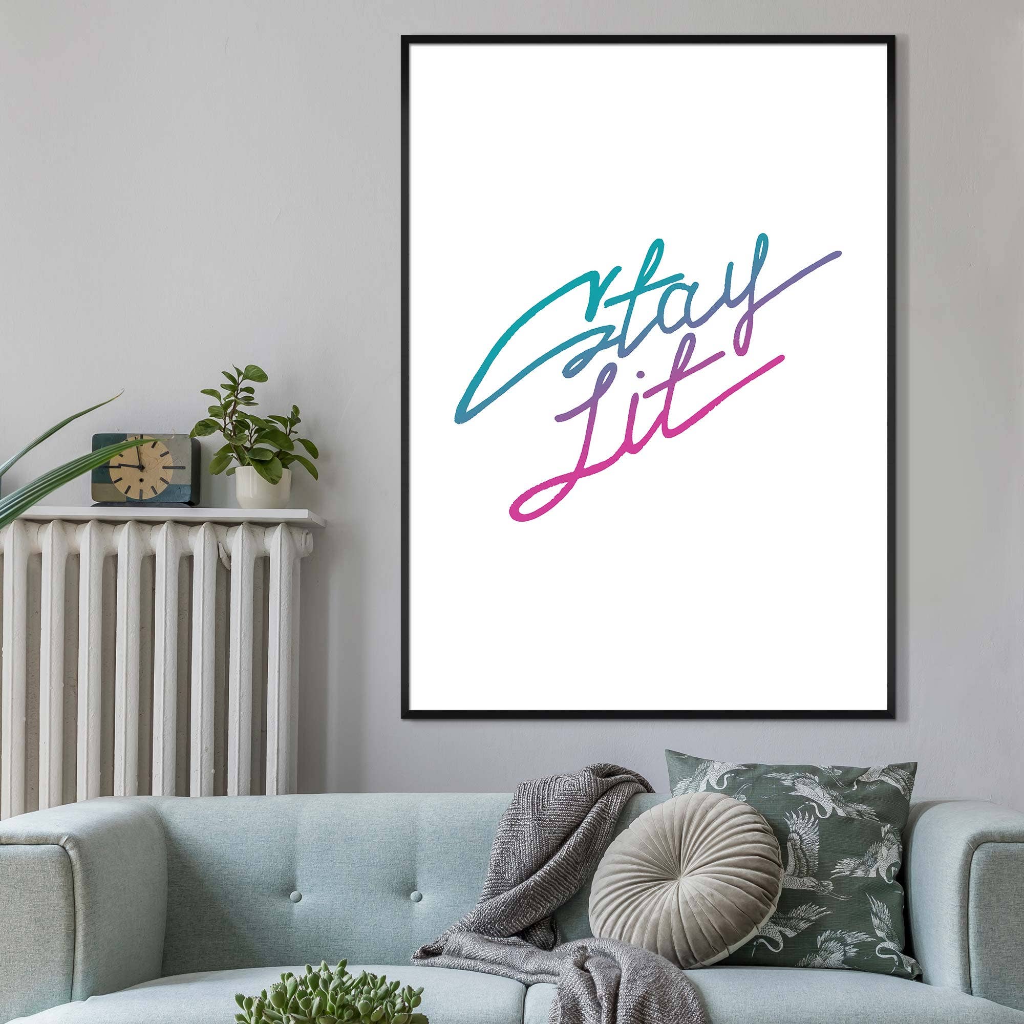 Ink & Drop – Großhandel Kunstdruck – Bleiben Sie beleuchtet Zit1